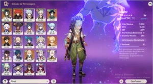 GENSHIN AR55 DILUC-XIAO-VENTI-ZHONGLI-KEQING-QIQI-JEAN+ARMAS - Genshin Impact