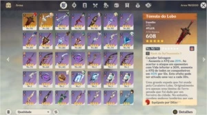 GENSHIN AR55 DILUC-XIAO-VENTI-ZHONGLI-KEQING-QIQI-JEAN+ARMAS - Genshin Impact