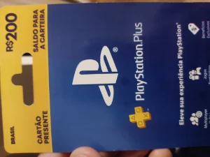 Cartão PSN R$200 Saldo Gift Card - Gift Cards