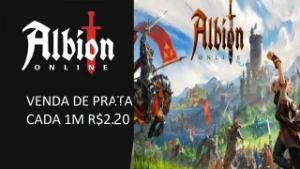 Albion online prata 1m por R$ 2,20