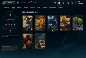 Elo D4 | 43.780 EA + skins | EMAIL NÃO CONFIRMADO | TFT P4 - League of Legends LOL