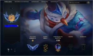 Conta Diamante 4 - League of Legends LOL