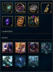 conta lol - League of Legends