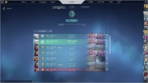 Conta Platina 1 Valorant