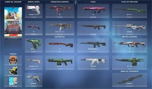 Conta de Valorant skins 2022