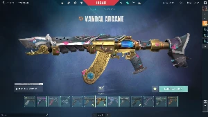 Conta VALORANT, skins raras, diamante 2