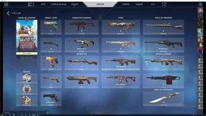 Conta Valorant com varias Skins Vinculada com Conta LOL