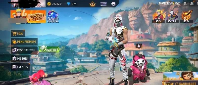 🚨Conta Free Fire Veterana Com Varios Conjunto Peitoras E Sk