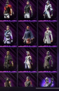 🚨Conta Free Fire Veterana Com Varios Conjunto Peitoras E Sk