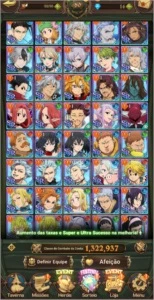 CONTA SEVEN DEADLY SINS: GRAND CROSS 7DS GLOBAL - Outros