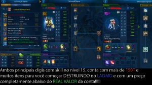 Conta Mid Para O End Ladmo Mais De 150T Na Conta!!!!!!! - Digimon Masters Online