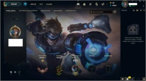 Conta League of legends level 123, 87 Champs,35 skins LOL