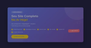 Site Completo + Hospedagem C/ Domínio  & Landing Pages(Hot) - Outros