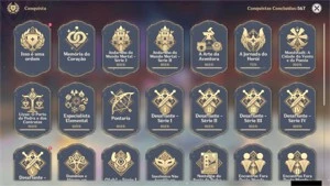 CONTA ENDGAME - AR57, 16 PERS 5*, 8 ARMAS 5*, RAIDEN C3 ETC - Genshin Impact