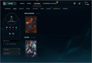 Conta Diamante 4 - League of Legends LOL