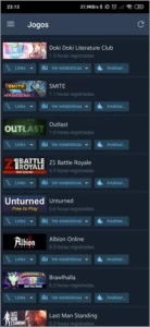 Conta Steam com 40 jogos