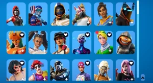 Conta de fortnite nivel 1820 + conta da epic com 47 jogos