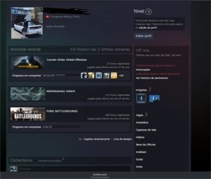 CS:GO Prime conta chinesa - Steam