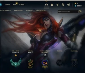 Platina 4 - 50K de EA - League of Legends LOL