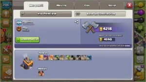 Conta Clash of Clans