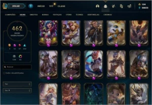 CONTA PRESTIGIO - League of Legends LOL