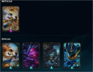 CONTA PRESTIGIO - League of Legends LOL