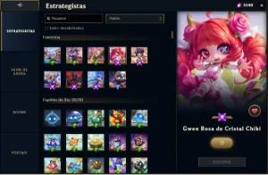 Conta challenger - 640 skins - League of Legends LOL