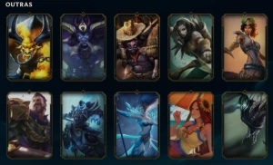 Conta League of Legends Full Acesso - 34 Champs e 33 Skins LOL