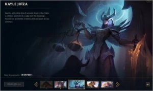 Conta League of Legends (Ramus Rei, Kayle juíza) LOL