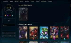 Conta League of Legends (Ramus Rei, Kayle juíza) LOL