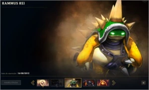 Conta League of Legends (Ramus Rei, Kayle juíza) LOL
