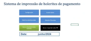 Planilhas para Holerite + Mini Sistema Holerite (EXCEL) - Outros