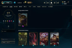 Black alistar, Kayle prateada, pax tf, pax sivir, pax jax - League of Legends LOL