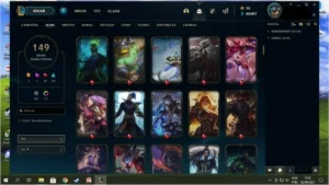 conta gold 2 - League of Legends LOL