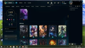 conta gold 2 - League of Legends LOL