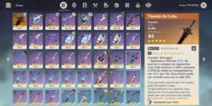 Conta Genshin Todos os Arcontes + Star Rail Seele + Cone - Genshin Impact