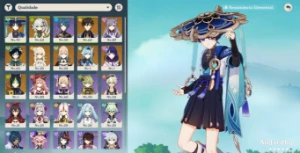 Conta Genshin Todos os Arcontes + Star Rail Seele + Cone - Genshin Impact