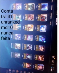 Vendo Conta LoL Barata boa pra smurf - League of Legends