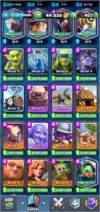 Conta Clash Royale LVL11 4075 troféus