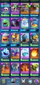 Conta Clash Royale LVL11 4075 troféus