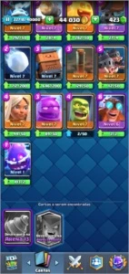 Conta Clash Royale LVL11 4075 troféus