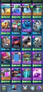 Conta Clash Royale LVL11 4075 troféus