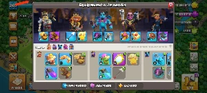 CV 15 Top heróis bem upados muros FUUL - Clash of Clans