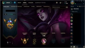 Conta de League of Legends! LOL