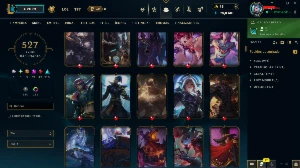 Conta League Of Legends, D4 , 527 Skins, 389 Emotes, 627Icon LOL