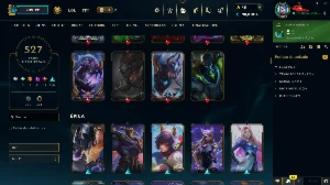 Conta League Of Legends, D4 , 527 Skins, 389 Emotes, 627Icon LOL