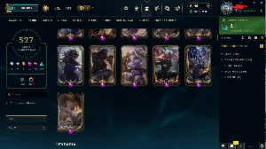 Conta League Of Legends, D4 , 527 Skins, 389 Emotes, 627Icon LOL