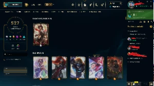 Conta League Of Legends, D4 , 527 Skins, 389 Emotes, 627Icon LOL