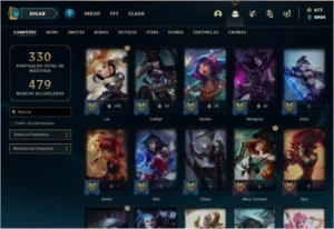 Conta League of Legends + de 400 Skins LOL