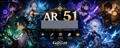 Conta genshin ar 51 - Genshin Impact